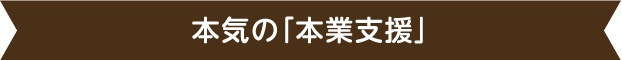 本気の「本業支援」